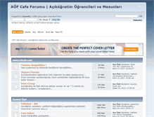 Tablet Screenshot of aofcafe.com